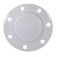 Hubcap Porcelain Platter, 13″