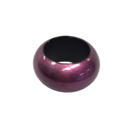 Purple Curved Napkin Ring
