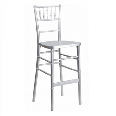 Silver Chiavari Bar Stool