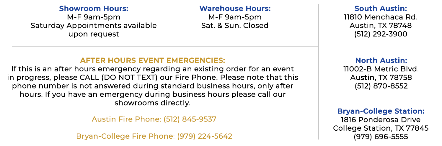 Hours, Locations, and After Hours Emergencies