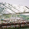Clear Structure Tent, Madeline Tables - Britni Dean