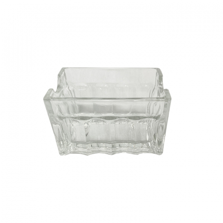 Clear Glass Sugar Packet Holder