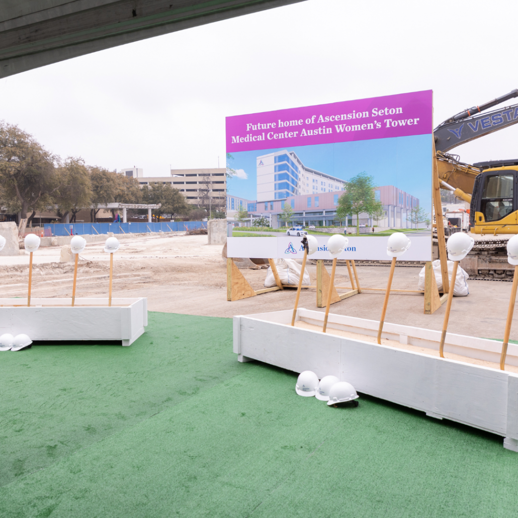 Turf ASMCA groundbreaking - Eric Guel Photography
