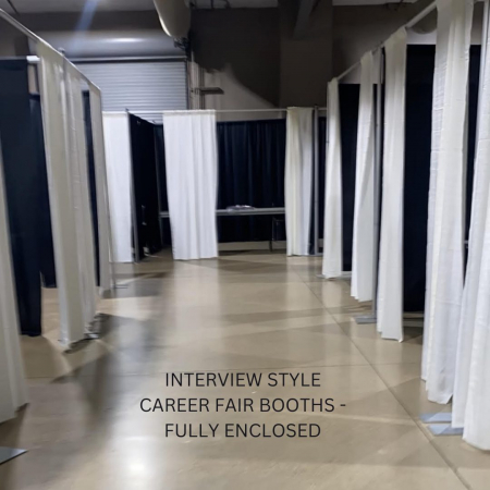 CAREER FAIR CONFERENCE BOOTH INTERVIEW STYLE