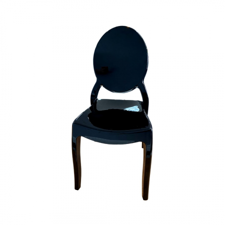 Sophia Black Ghost Chair