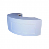 White Circular Bar