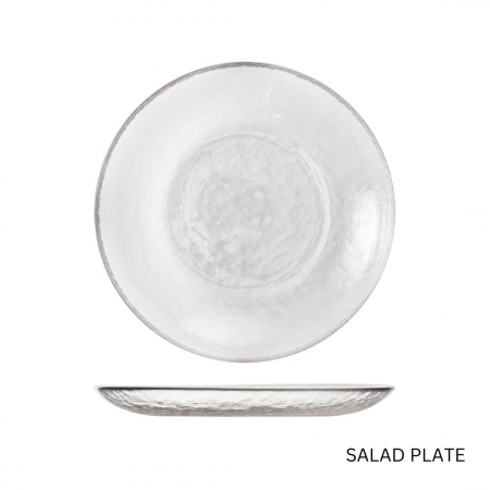 CLEAR LOS CABOS SALAD PLATE