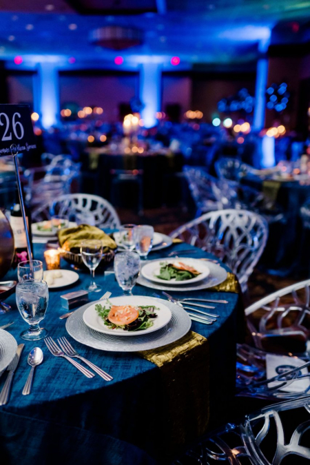 VOICES FOR CHILDREN - ACRYLIC REEF CHAIRS - ENCHATNED EVENING GALA