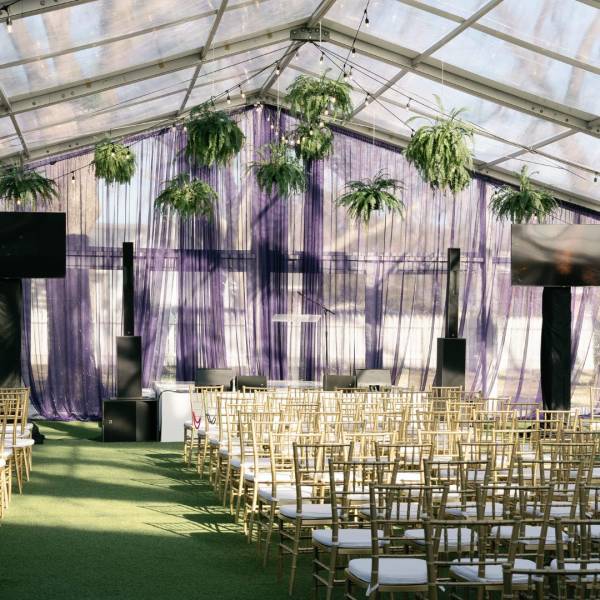 Ceiling & Tent Drapes Rentals | Premiere Events