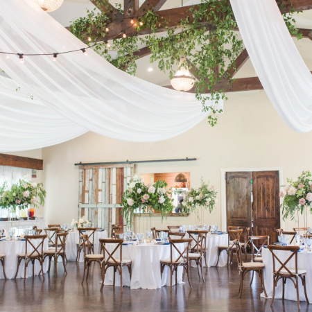 WHITE VOILE CEILING DRAPING - MYLAH RANAE PHOTOGRAPHY - PECAN SPRINGS RANCH