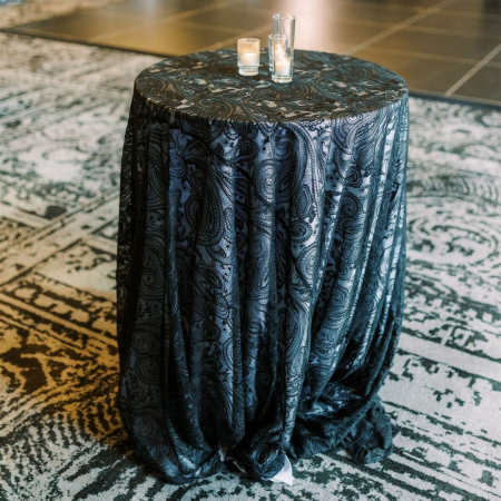 Black Paisley Lace - Lacey and Lee Photography - Hotel ZaZa