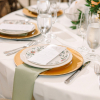 Traditional China + Tara Coupe Salad Plate + Economy Light Olive Napkin + Economy Ivory - Main Squeeze Photography (2)