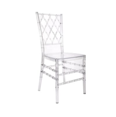 Diamond Back Acrylic Chiavari Chair