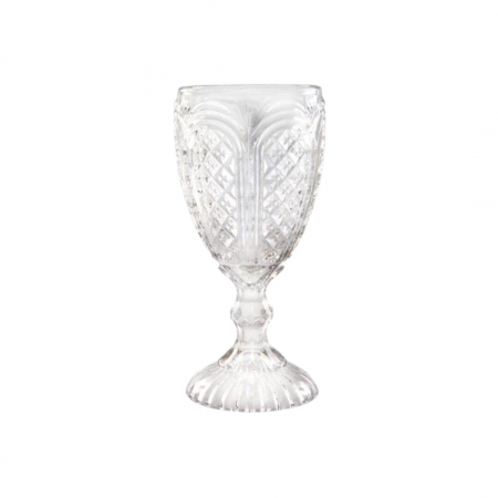 Carousel Goblet Clear