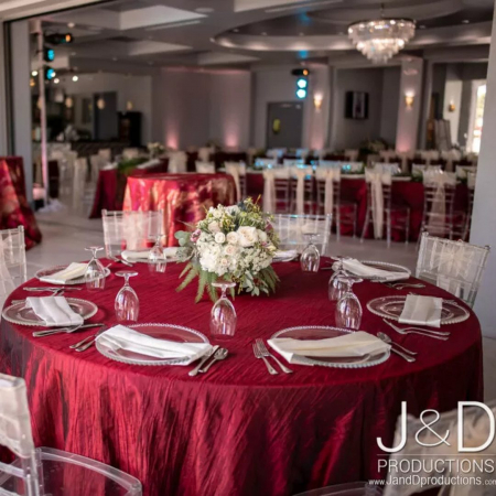 Burgundy Crinkle - House of Hough