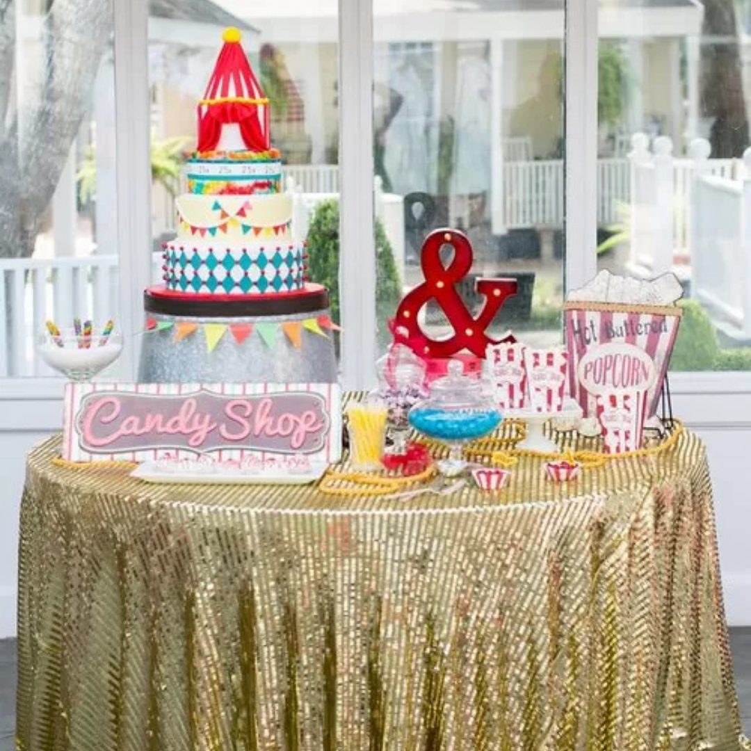 Gold Piano Sequin - House of Hough