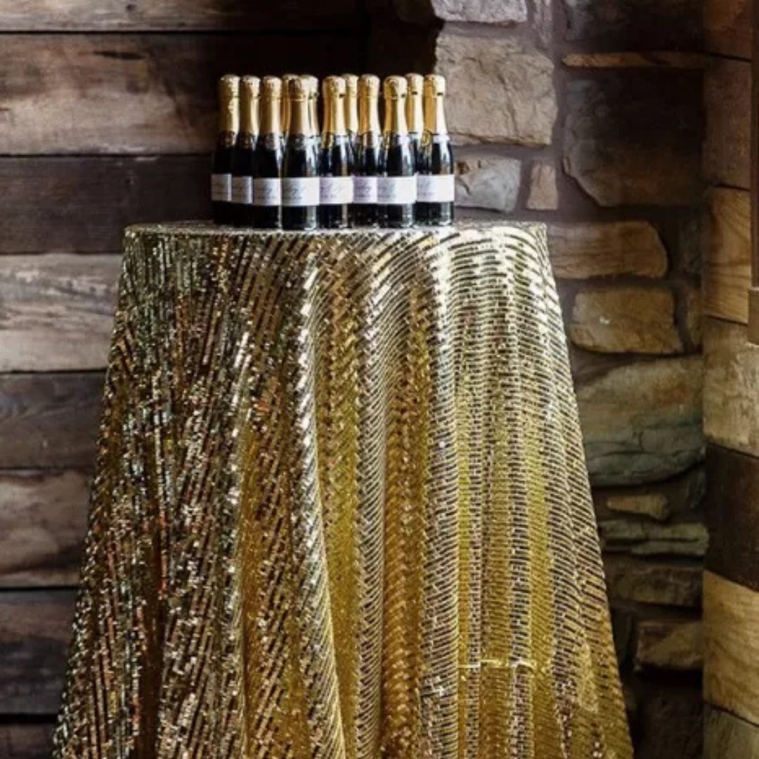 Gold Piano Sequin - House of Hough