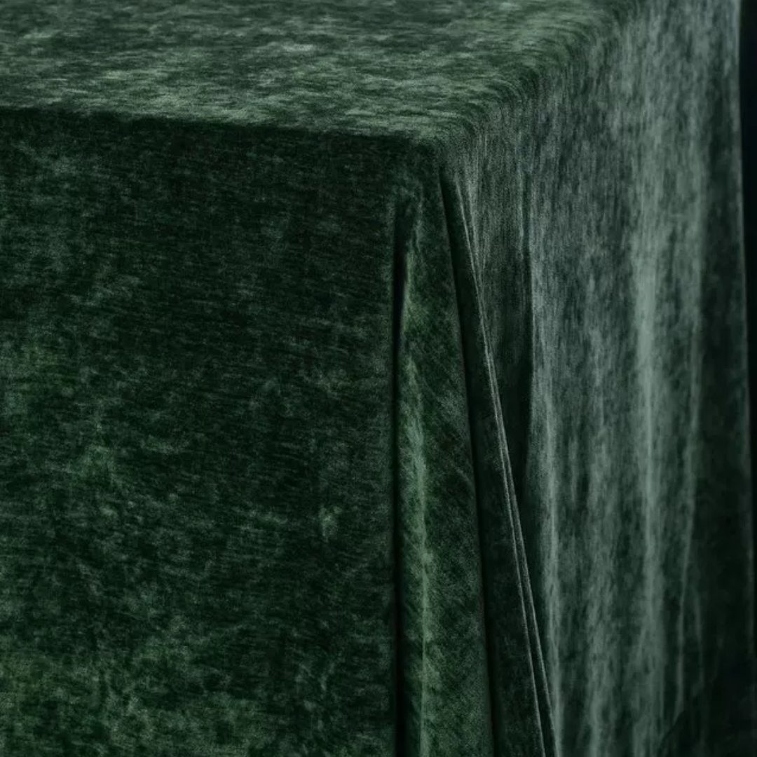 Green St Tropez Velvet - House of Hough