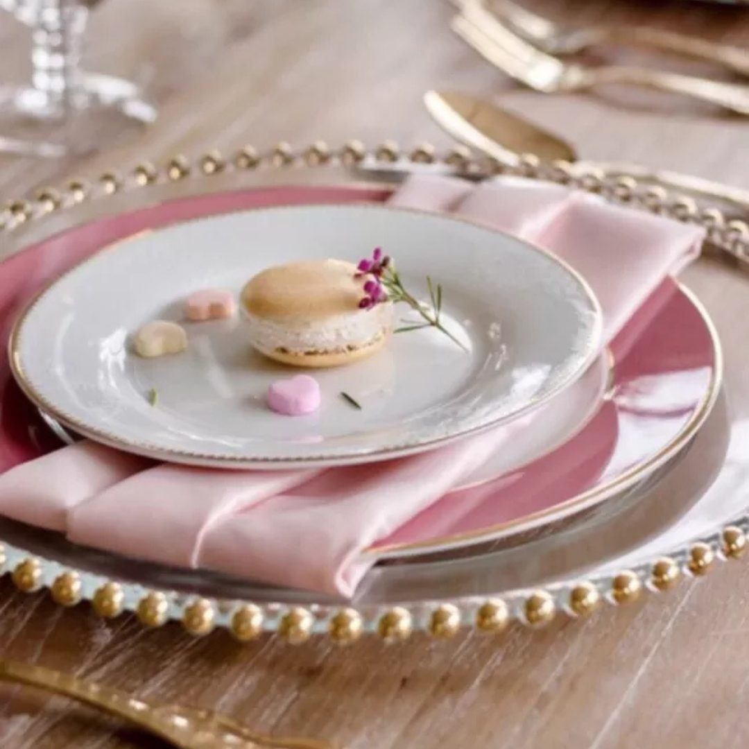 Petal Pink Lamour Napkins - House of Hough