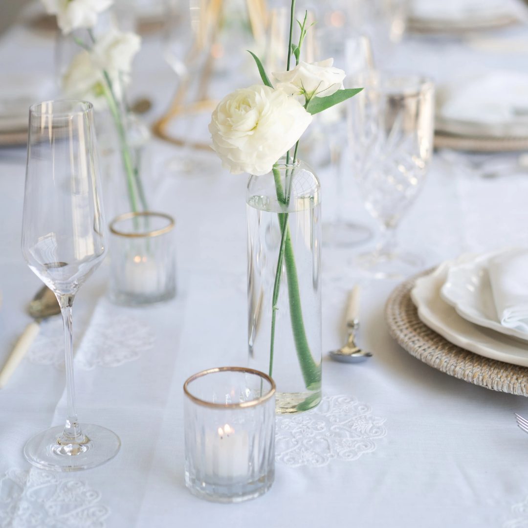 White Medallion Overlay - House of Hough