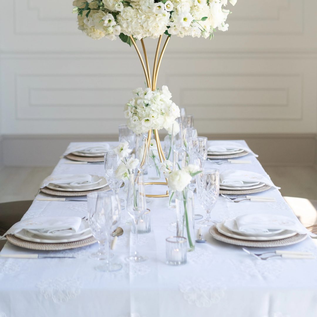 White Medallion Overlay - House of Hough