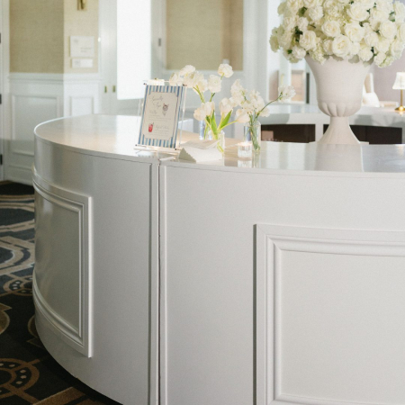 White Circular Bar - Image 9