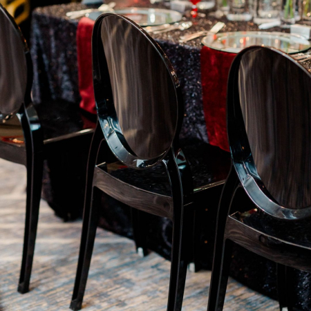 Sophia Black Ghost Chair - Image 6