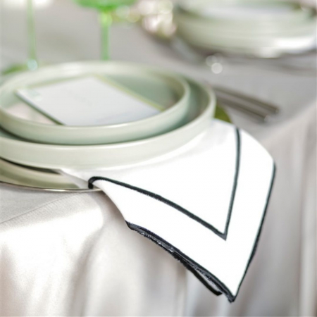 Black/White Tuxedo Napkin - Image 10