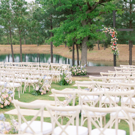 White Wash X-Back Chair - Image 8