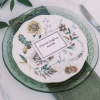 Emelia Salad Plate & Marie Fern Dinner Palte - Lacey and Leep Photography - Woodbine Mansion