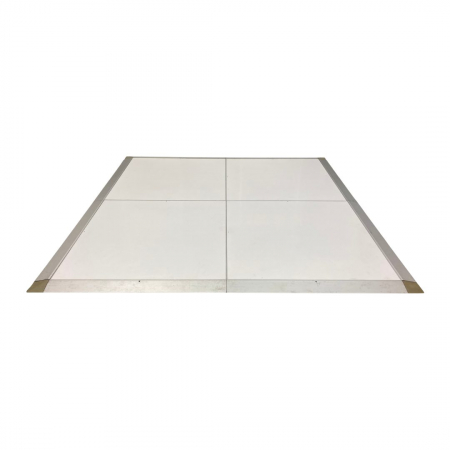 Acrylic White Dance Floor, 4' x 4' *Indoor Only*