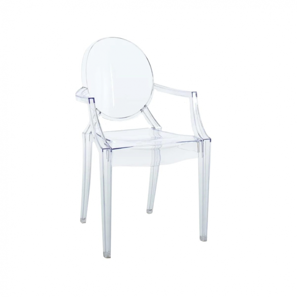 Ghost Chair with Arms | Chair Rentals | Premiere Events