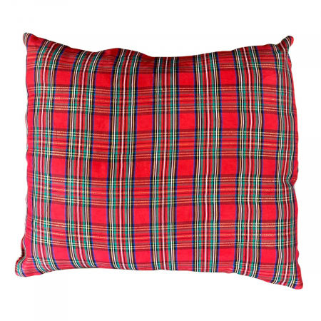 Red Plaid Pillow - Image 3