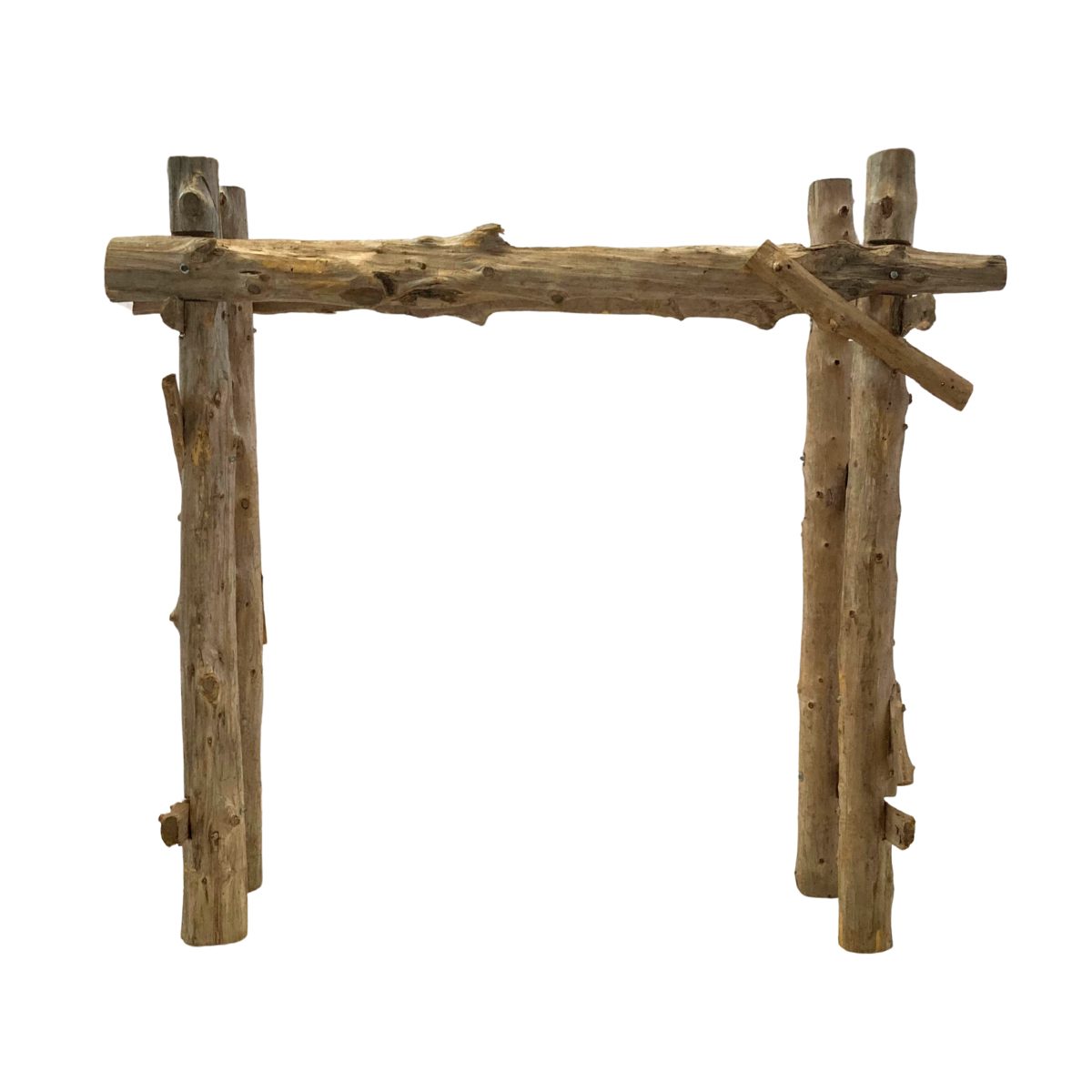Natural Cedar Rustic Arbor (Extra Large)
