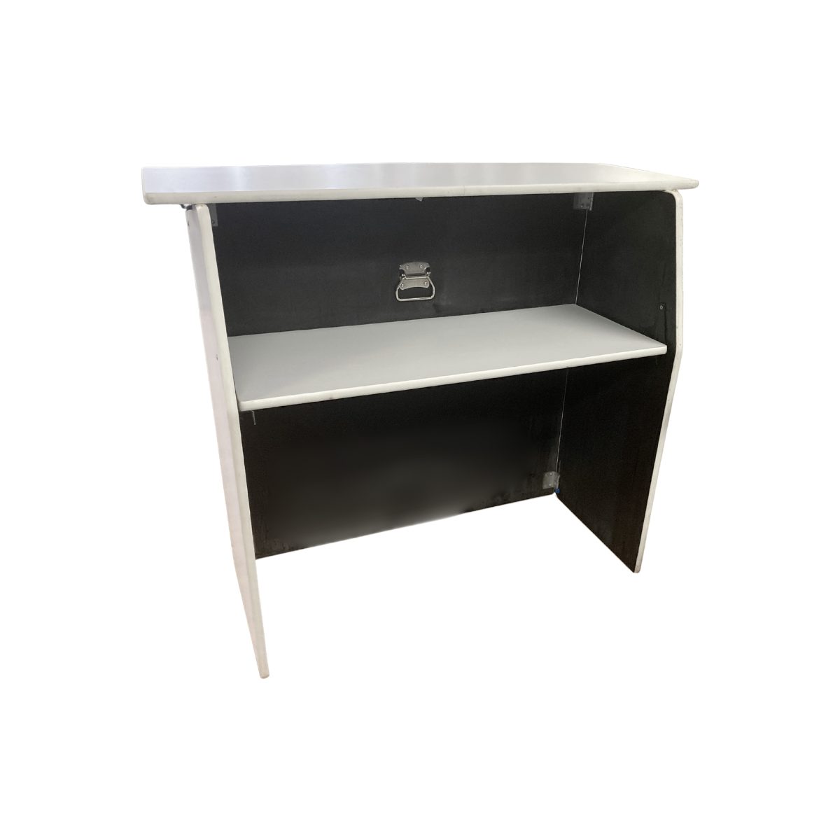 White Portable Bar, 4' - Image 3