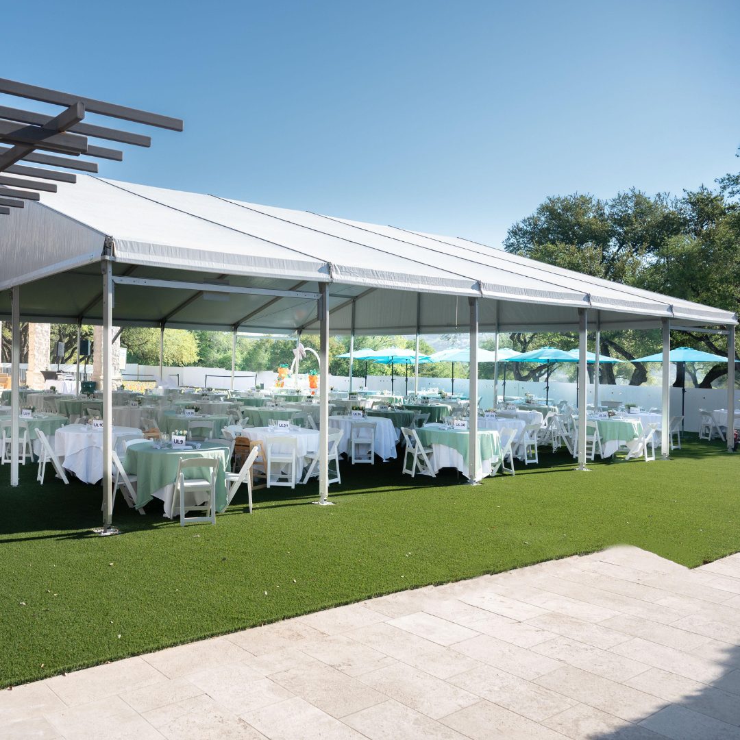 P7 Tent - Austin Country Club - Jessica Frey Photography